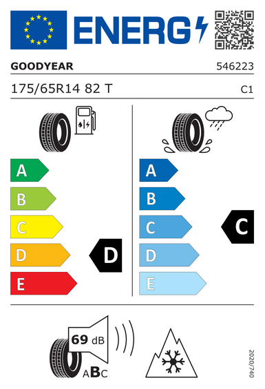 Pneus Goodyear ULTRA GRIP 8 175/65 R14 82T