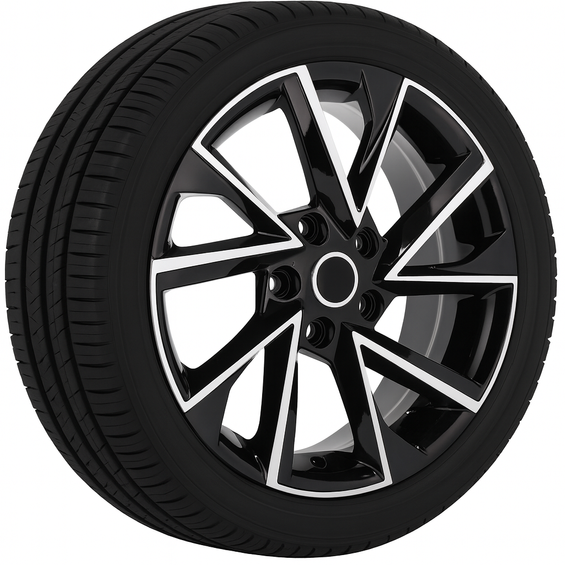 4x ROUES 17 Hiver SKODA OCTAVIA MK2 A5 1Z Continental 205/50 R17
