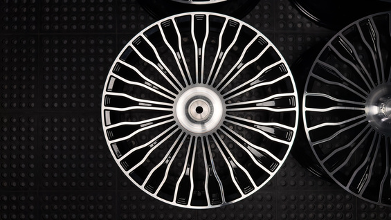 4x jantes Kute 21x9+10 s'intégrer dans MERCEDES S-Class Maybach W223 Z223 Long Full Forged - SM25