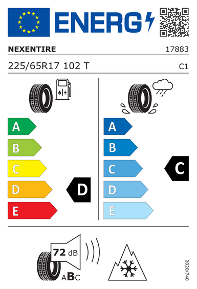 Pneus Nexen WINGUARD Sport 2 SUV 225/65 R17 102T