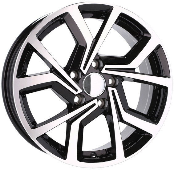 4x jantes 15 5x100 s'intégrer dans VW Polo Golf BORA Vento SKODA Fabia Rapid Scala - B1154 (LU1904)