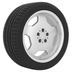 4x ROUES 18 Hiver MERCEDES GLK X204 Continental 235/55 R18
