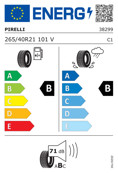 Pneus Pirelli Scorpion Verde All Season FR NE0 265/40 R21 101V