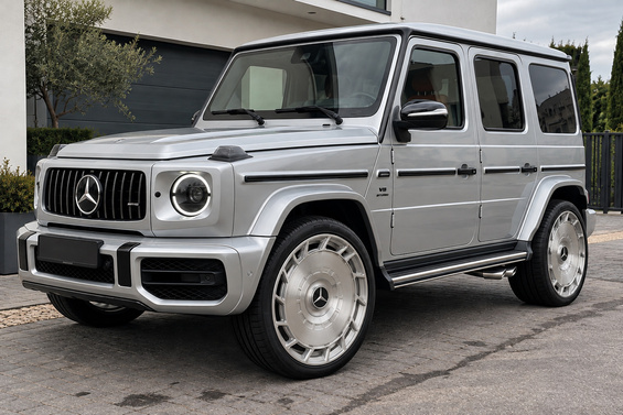 4x jantes aluminium 22 s'intégrer dans AUDI Q7 4L MERCEDES-BENZ G AMG W463 W465 BENTLEY Bentayga PL71 SM15